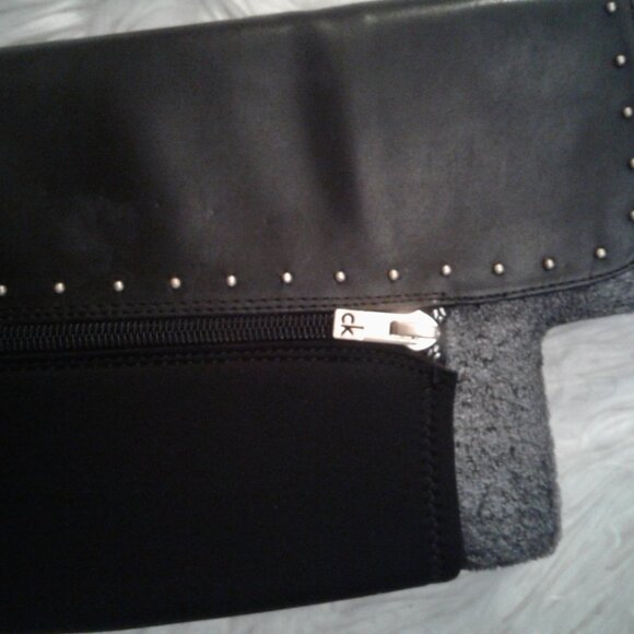 CALVIN Klein new beautiful boots  up to knee  size 7.5 - Picture 3 of 4